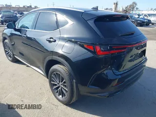 2025 Lexus NX 350h with VIN 2T2AKCEZ1SC039174, listed as a IAAI auction lot 41594338 with 5,586 mi miles and . Bid and sale history available at DreamBid. Image 3.