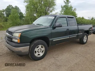 2005 Chevrolet Silverado 1500 LS z VIN 1GCEK19T45E200313, wystawiony jako Copart lot #59423485 z przebiegiem 163 113 mil mil oraz Czysty tytuł • Clean title. Historia ofert i sprzedaży dostępna na DreamBid. Obrazek 1.