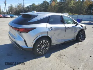 2024 Lexus RX with VIN 2T2BAMBA1RC022736, listed as a Copart auction lot 84329444 with 10,458 mi miles and Salvage Title. Bid and sale history available at carsss.com. Image 3.