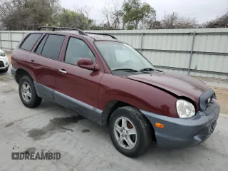 2004 Hyundai Santa Fe with VIN KM8SB12B14U644124, listed as a Copart auction lot 41509435 with 138,586 mi miles and Clean Title. Bid and sale history available at carsss.com. Image 4.