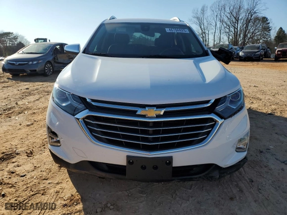 2018 Chevrolet Equinox Premier with VIN 2GNAXVEVXJ6321612, listed as a Copart auction lot 46786925 with 75,896 mi miles and Salvage Title. Bid and sale history available at carsss.com. Image 5.