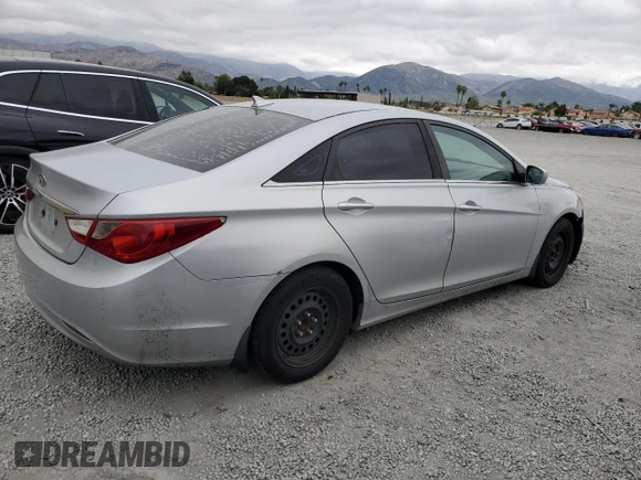 2012 Hyundai Sonata GLS with VIN 5NPEB4ACXCH394825, listed as a Copart auction lot 53689925 with 181,314 mi miles and Clean Title. Bid and sale history available at carsss.com. Image 3.