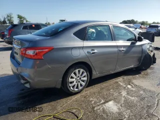 2016 Nissan Sentra S with VIN 3N1AB7APXGY242977, listed as a Copart auction lot 51317575 with 106,431 mi miles and Salvage Title. Bid and sale history available at carsss.com. Image 3.