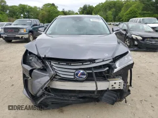2016 Lexus RX 450h z VIN 2T2BGMCA0GC001306, wystawiony jako Copart lot #57262465 z przebiegiem 50 891 mil mil oraz Szkoda całkowita • Salvage title. Historia ofert i sprzedaży dostępna na DreamBid. Obrazek 5.