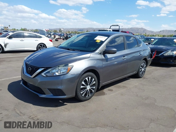 2016 Nissan Sentra S with VIN 3N1AB7AP5GY284148, listed as a IAAI auction lot 42068371 with 103,576 mi miles. Bid and sale history available at carsss.com. Image 17.