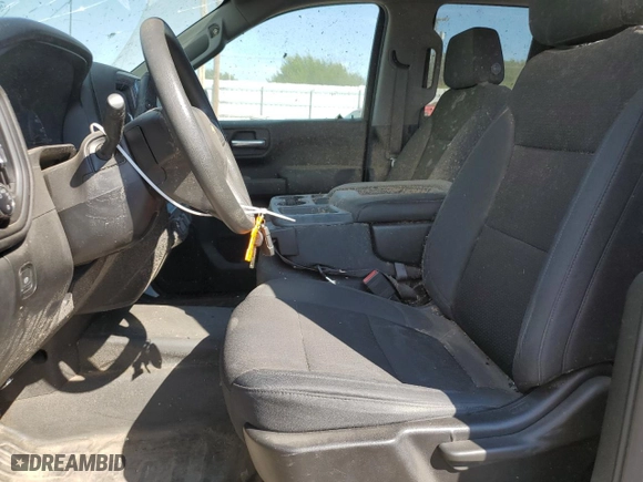 2019 Chevrolet Silverado 1500 Work Truck with VIN 1GCRYAEF9KZ180516, listed as a Copart auction lot 71236984 with 161,820 mi miles and Salvage Title. Bid and sale history available at carsss.com. Image 7.