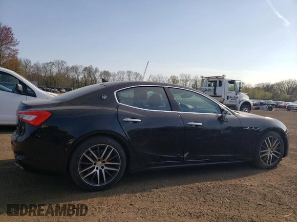 2018 Maserati Ghibli S Q4 z VIN ZAM57YTA5J1279909, wystawiony jako Copart lot #54559285 z przebiegiem 49 065 mil mil oraz Szkoda całkowita • Salvage title. Historia ofert i sprzedaży dostępna na DreamBid. Obrazek 3.