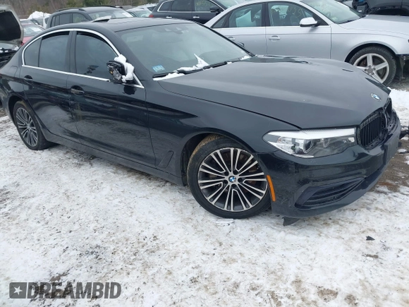 2019 BMW 5 Series 530i xDrive with VIN WBAJA7C50KWW27764, listed as a IAAI auction lot 41550455 with Not provided miles and . Bid and sale history available at DreamBid. Image 1.