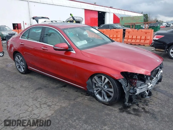 2021 Mercedes-Benz C 300 z VIN W1KWF8EB5MR622425, wystawiony jako IAAI lot #41664023 z przebiegiem 21 961 mil mil oraz . Historia ofert i sprzedaży dostępna na DreamBid. Obrazek 1.