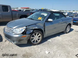 2008 Chrysler Sebring Limited with VIN 1C3LC65M28N243427, listed as a Copart auction lot 70003754 with 70,924 mi miles and Salvage Title. Bid and sale history available at carsss.com. Image 1.