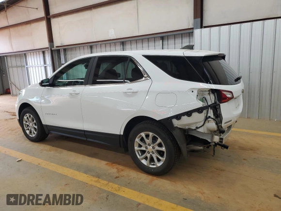 2021 Chevrolet Equinox LT with VIN 2GNAXTEV2M6141551, listed as a Copart auction lot 55253075 with 59,911 mi miles and Salvage title. Bid and sale history available at DreamBid. Image 2.