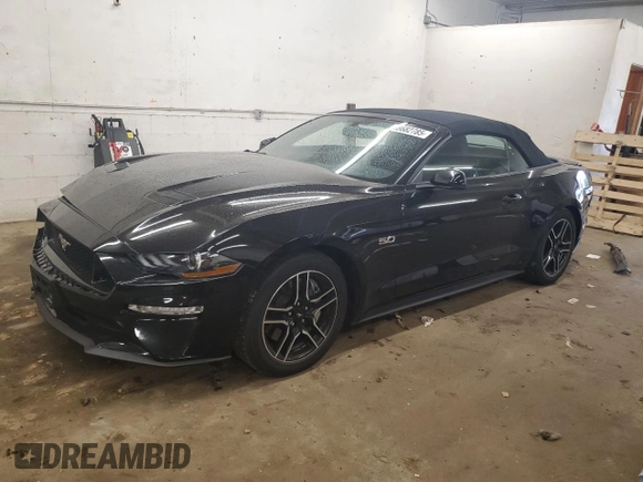 2018 Ford Mustang GT Premium with VIN 1FATP8FF5J5164499, listed as a Copart auction lot 58682785 with 15,885 mi miles and Salvage title. Bid and sale history available at DreamBid. Image 1.