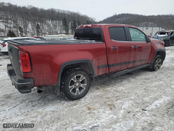 2016 Chevrolet Colorado 4WD LT with VIN 1GCGTCE39G1167147, listed as a Copart auction lot 88916635 with 93,555 mi miles and Salvage Title. Bid and sale history available at carsss.com. Image 3.