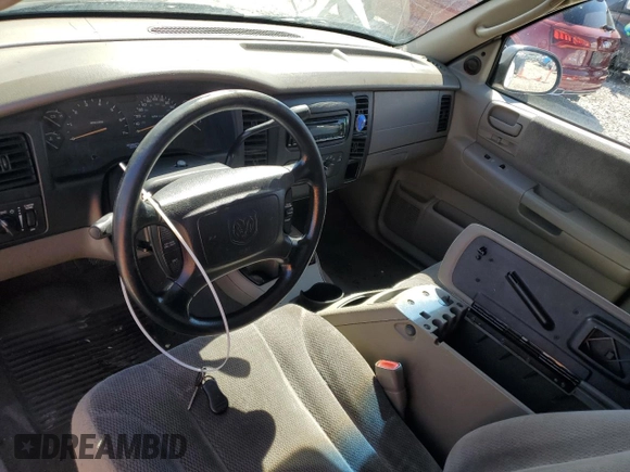 2001 Dodge Dakota Sport with VIN 1B7HG2AN81S245204, listed as a Copart auction lot 46337065 with 265,385 mi miles and Salvage Title. Bid and sale history available at carsss.com. Image 8.