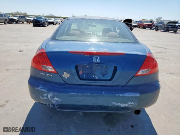 2007 Honda Accord Cpe LX with VIN 1HGCM72397A008833, listed as a Copart auction lot 50044975 with 178,688 mi miles and Salvage Title. Bid and sale history available at carsss.com. Image 6.