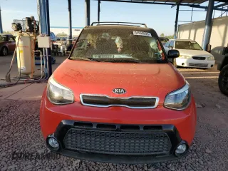 2016 Kia Soul + z VIN KNDJP3A55G7307354, wystawiony jako Copart lot #54958695 z przebiegiem 72 202 mil mil oraz Szkoda całkowita • Salvage title. Historia ofert i sprzedaży dostępna na DreamBid. Obrazek 5.