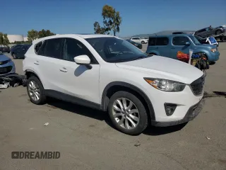 2014 Mazda CX-5 Grand Touring with VIN JM3KE4DY2E0360208, listed as a Copart auction lot 52037885 with 118,306 mi miles and Salvage Title. Bid and sale history available at carsss.com. Image 4.