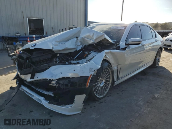 2022 BMW 7 Series with VIN WBA7U2C11NCH35515, listed as a Copart auction lot 63693782 with Not provided miles and . Bid and sale history available at DreamBid. Image 2.