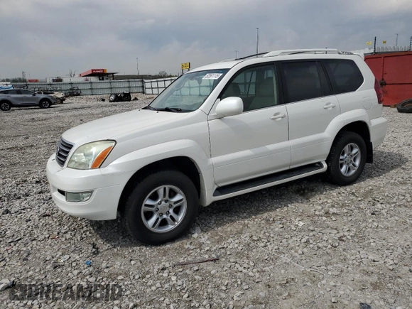 2004 Lexus GX 470 with VIN JTJBT20X540057533, listed as a Copart auction lot 52561115 with 154,220 mi miles and Salvage Title. Bid and sale history available at carsss.com. Image 1.