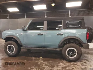 2023 Ford Bronco with VIN 1FMDE5DH0PLC12031, listed as a IAAI auction lot 41737952 with 8,781 mi miles. Bid and sale history available at carsss.com. Image 15.