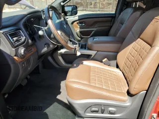 2021 Nissan Titan Pro-4X с VIN 1N6AA1ED8MN525896, выставлен на аукционе Copart как лот 58040055 с пробегом 39 043 миль миль и Списание • Salvage title. История ставок и продаж доступна на DreamBid. Изображение 9.