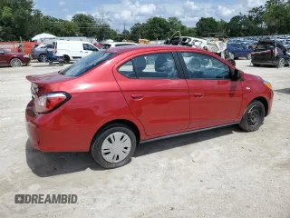 2021 Mitsubishi Mirage ES with VIN ML32FUFJ3MHF07244, listed as a Copart auction lot 59091725 with 44,793 mi miles and Salvage title. Bid and sale history available at DreamBid. Image 3.