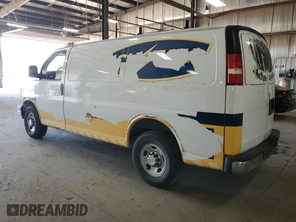 2012 Chevrolet Express Cargo with VIN 1GCZGTBG4C1169550, listed as a Copart auction lot 56743465 with 172,389 mi miles and Salvage title. Bid and sale history available at DreamBid. Image 2.
