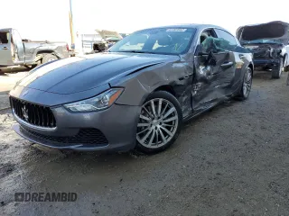 2015 Maserati Ghibli with VIN ZAM57XSA6F1158292, listed as a Copart auction lot 61963552 with 47,004 mi miles. Bid and sale history available at carsss.com. Image 2.