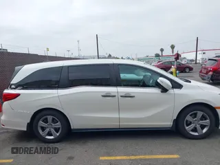 2019 Honda Odyssey EX with VIN 5FNRL6H58KB089810, listed as a IAAI auction lot 42510301 with 38,615 mi miles and . Bid and sale history available at DreamBid. Image 13.