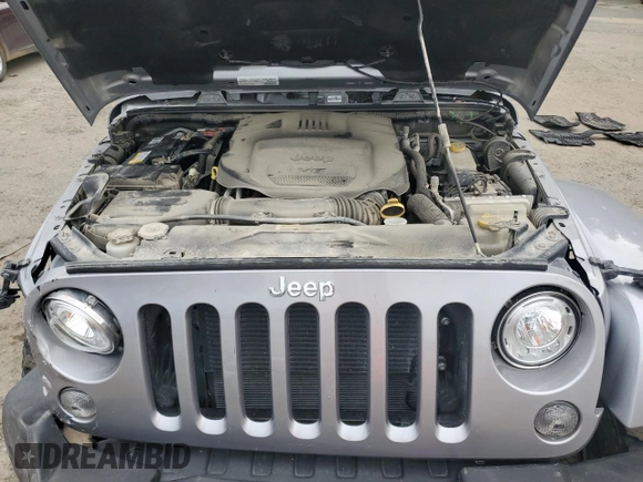 2018 Jeep Wrangler Unlimited Rubicon Recon z VIN 1C4HJWFGXJL840598, wystawiony jako Copart lot #59399595 z przebiegiem 63 298 mil mil oraz Szkoda całkowita • Salvage title. Historia ofert i sprzedaży dostępna na DreamBid. Obrazek 12.