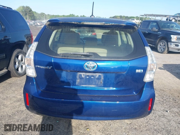 2013 Toyota Prius Two with VIN JTDZN3EU9D3271326, listed as a IAAI auction lot 42115506 with 185,846 mi miles and . Bid and sale history available at carsss.com. Image 16.