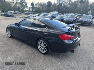 2014 BMW 4 Series 435i xDrive with VIN WBA3R5C50EF784642, listed as a IAAI auction lot 42238764 with 80,550 mi miles and . Bid and sale history available at carsss.com. Image 3.