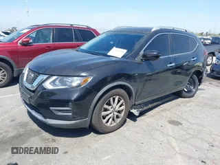 2019 Nissan Rogue SV with VIN KNMAT2MT8KP506083, listed as a IAAI auction lot 41965304 with 99,872 mi miles and . Bid and sale history available at DreamBid. Image 19.