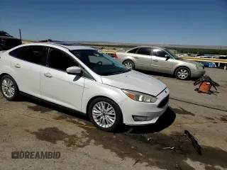 2015 Ford Focus Titanium with VIN 1FADP3J23FL300126, listed as a Copart auction lot 54434165 with 176,526 mi miles and Salvage title. Bid and sale history available at DreamBid. Image 13.