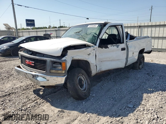 1995 GMC Sierra 1500 with VIN 1GDGC24K0SZ540665, listed as a Copart auction lot 67076364 with 129,534 mi miles and Salvage Title. Bid and sale history available at DreamBid. Image 1.