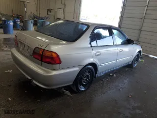 1999 Honda Civic VP with VIN 2HGEJ6617XH594440, listed as a Copart auction lot 70272194 with 200,639 mi miles and Salvage Title. Bid and sale history available at carsss.com. Image 3.