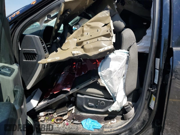2017 Ford F-150 XL with VIN 1FTEW1EG6HFB84272, listed as a Copart auction lot 56340575 with Not provided miles and Salvage title. Bid and sale history available at DreamBid. Image 7.
