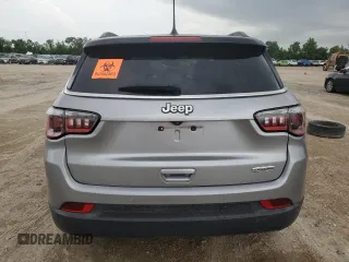 2018 Jeep Compass Latitude with VIN 3C4NJCBBXJT105930, listed as a Copart auction lot 55425385 with 177,007 mi miles and Salvage title. Bid and sale history available at DreamBid. Image 6.