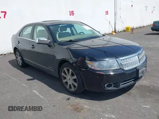 2008 Lincoln MKZ with VIN 3LNHM28T68R608324, listed as a IAAI auction lot 42085430 with 113,896 mi miles. Bid and sale history available at carsss.com. Image 1.