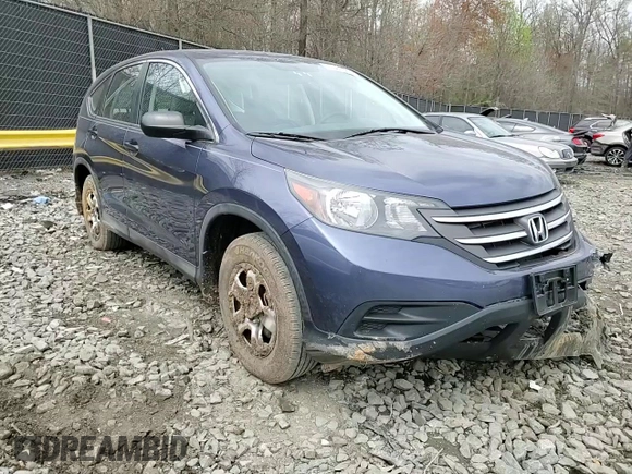 2014 Honda CR-V LX with VIN 2HKRM4H33EH684814, listed as a Copart auction lot 51582125 with 75,593 mi miles and Salvage Title. Bid and sale history available at carsss.com. Image 12.