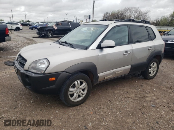 2006 Hyundai Tucson GLS with VIN KM8JN72D56U374499, listed as a Copart auction lot 51642695 with 169,519 mi miles and Salvage Title. Bid and sale history available at carsss.com. Image 1.