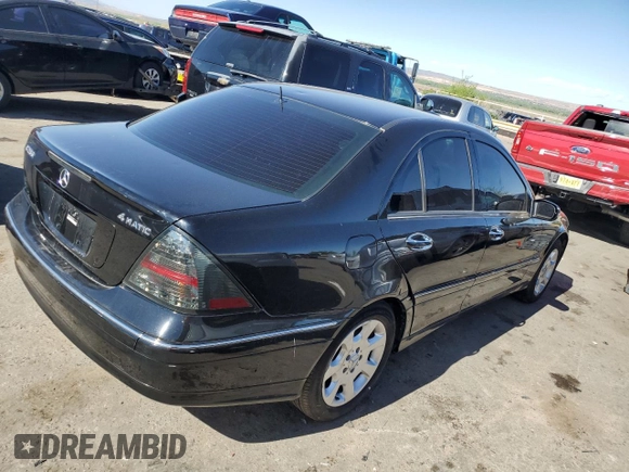 2006 Mercedes-Benz C 280 Luxury with VIN WDBRF92H06F762701, listed as a Copart auction lot 52231174 with 129,563 mi miles and Clean Title. Bid and sale history available at DreamBid. Image 3.