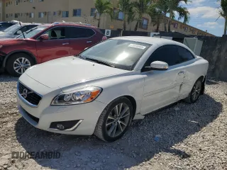 2013 Volvo C70 T5 with VIN YV1672MC7DJ140336, listed as a Copart auction lot 51600685 with 40,637 mi miles and Salvage Title. Bid and sale history available at carsss.com. Image 1.