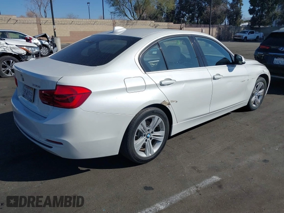 2017 BMW 3 Series 330i with VIN WBA8B9C31HK885376, listed as a IAAI auction lot 41607968 with 109,096 mi miles and . Bid and sale history available at DreamBid. Image 4.