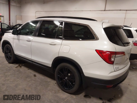 2022 Honda Pilot Special Edition with VIN 5FNYF6H27NB105041, listed as a IAAI auction lot 41916708 with 15,848 mi miles and . Bid and sale history available at DreamBid. Image 3.