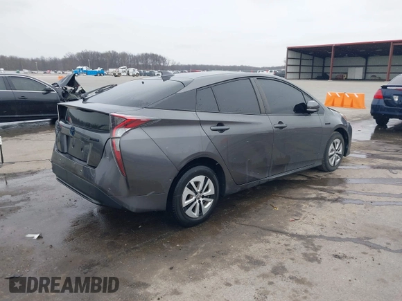 2018 Toyota Prius Two with VIN JTDKARFU1J3545368, listed as a IAAI auction lot 41510475 with 152,233 mi miles. Bid and sale history available at carsss.com. Image 4.