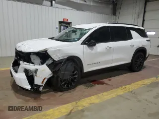 2024 Chevrolet Traverse AWD LT with VIN 1GNEVGKS2RJ212380, listed as a Copart auction lot 57843685 with Not provided miles and Salvage title. Bid and sale history available at DreamBid. Image 1.