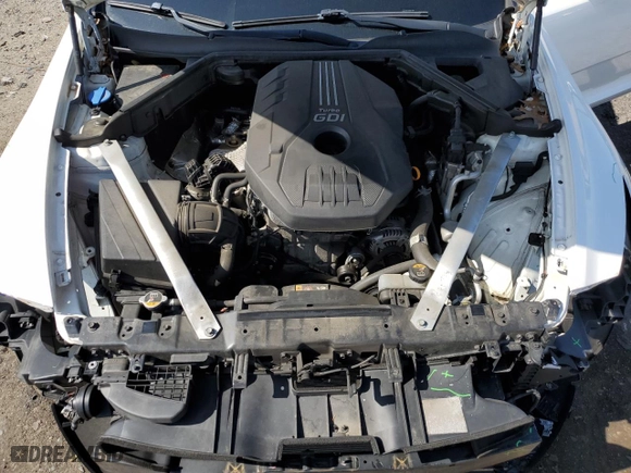 2018 Kia Stinger Premium with VIN KNAE25LA4J6021494, listed as a Copart auction lot 56927534 with 87,970 mi miles and Salvage Title. Bid and sale history available at carsss.com. Image 11.