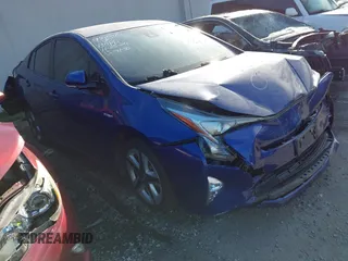2016 Toyota Prius Four with VIN JTDKARFU6G3521298, listed as a IAAI auction lot 41113965 with 1 mi miles. Bid and sale history available at carsss.com. Image 1.
