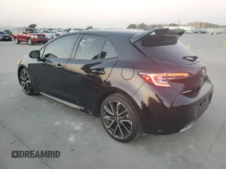 2019 Toyota Corolla Hatchback SE with VIN JTNK4RBE1K3045830, listed as a Copart auction lot 75254374 with 359,715 mi miles and Clean Title. Bid and sale history available at carsss.com. Image 2.
